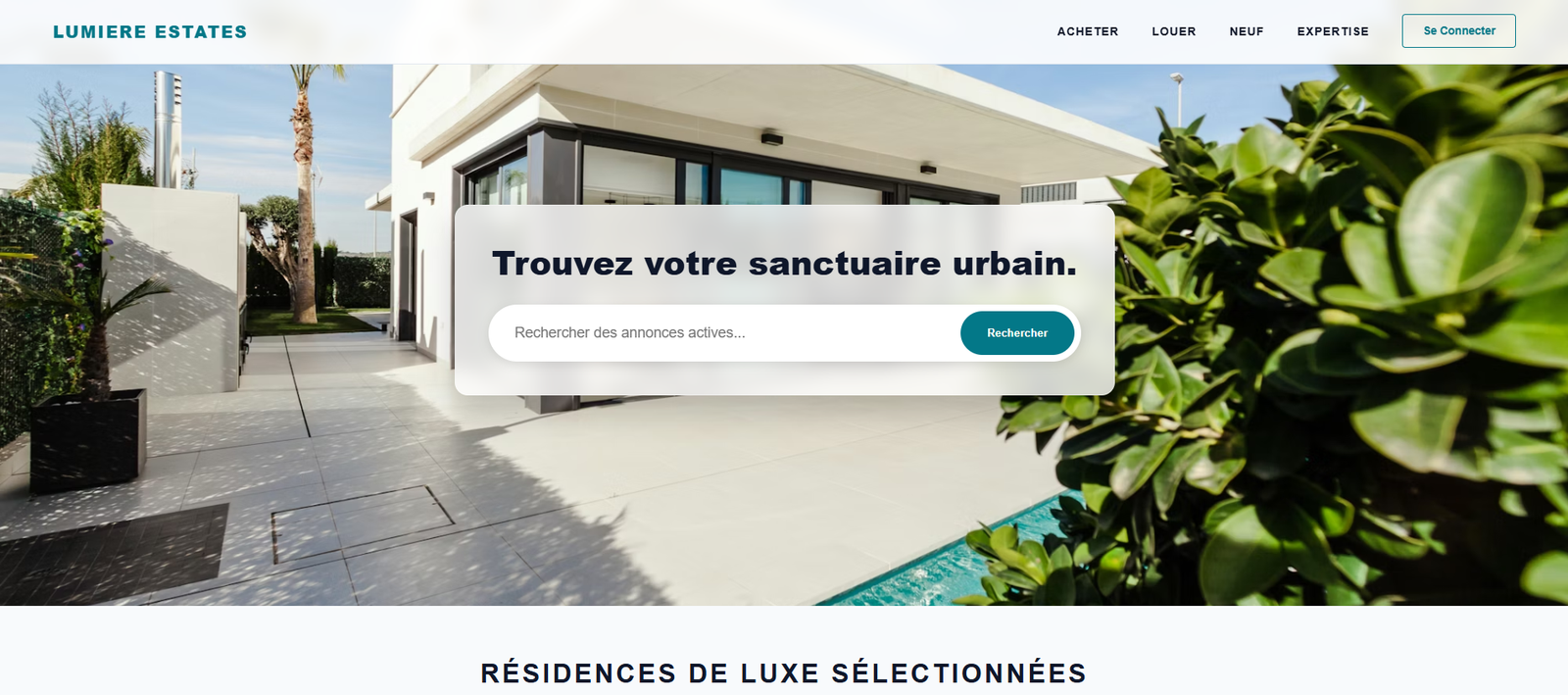 Lumière Estates Portal